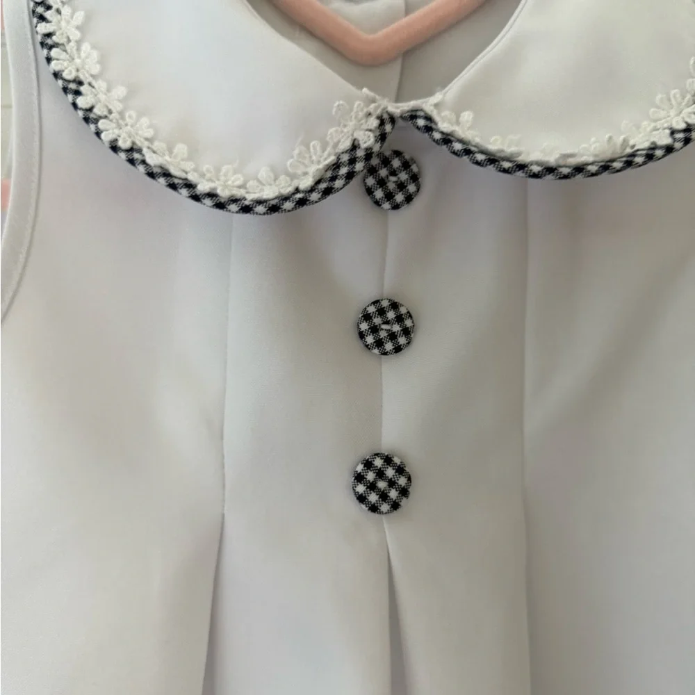 Bonnie Jean White Sleeveless A-Line Dress for Weddings - Picture 8 of 10